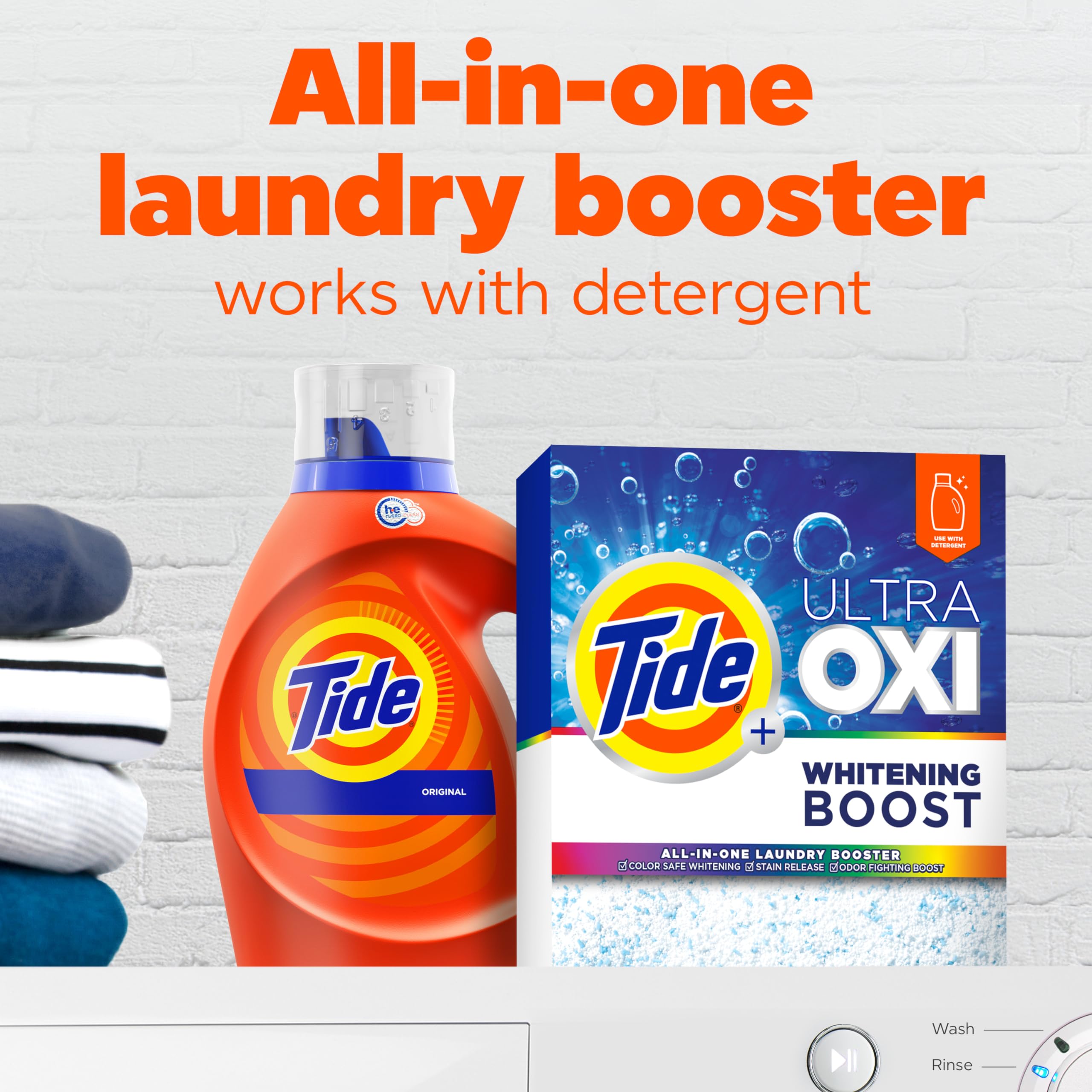 Foto 3 pulgar | Blanqueador Laundry Booster Tide Ultra Oxi, 1,68 L, 66 Cargas - Venta Internacional.