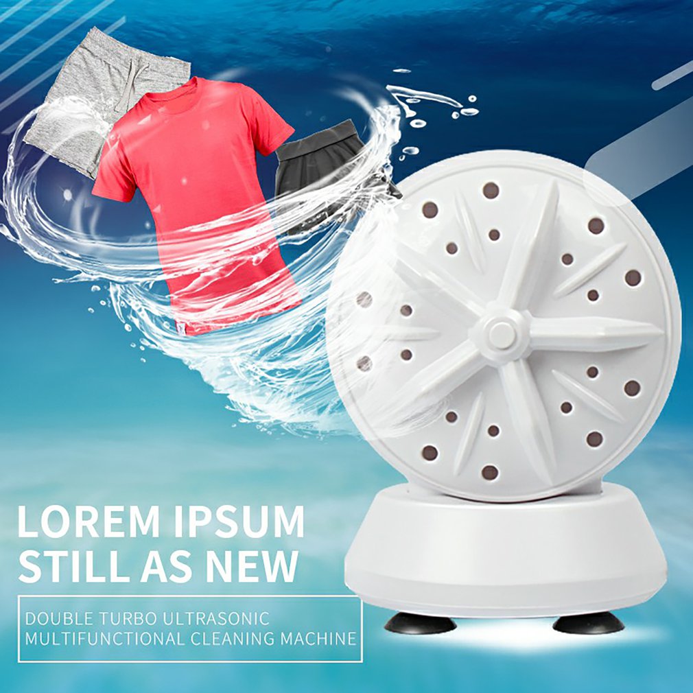 Foto 3 pulgar | Lavadora Ultrasónica Recargable Usb Turbo Wash - Venta Internacional