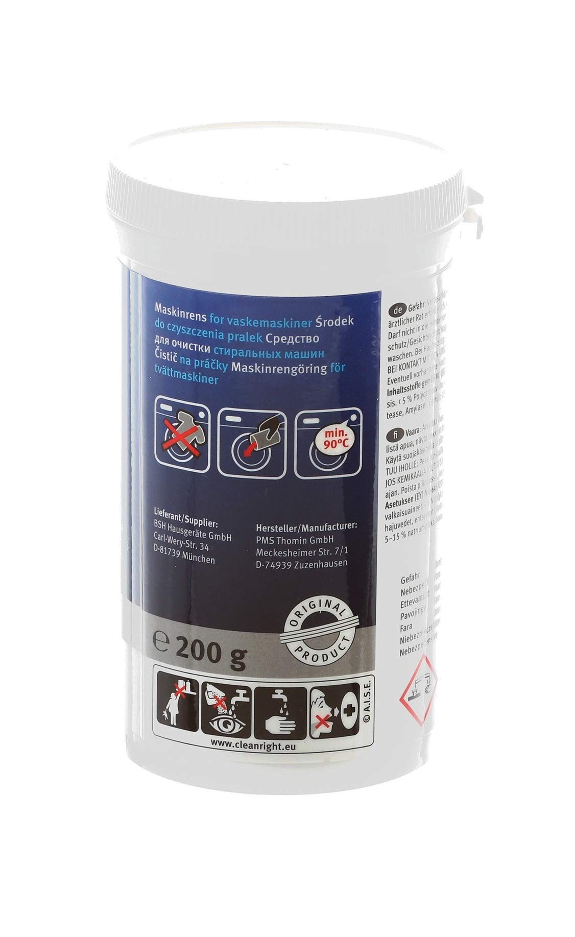 Foto 3 pulgar | Limpiador Para Lavadora Bosch Genuine Original 200 G - Venta Internacional.