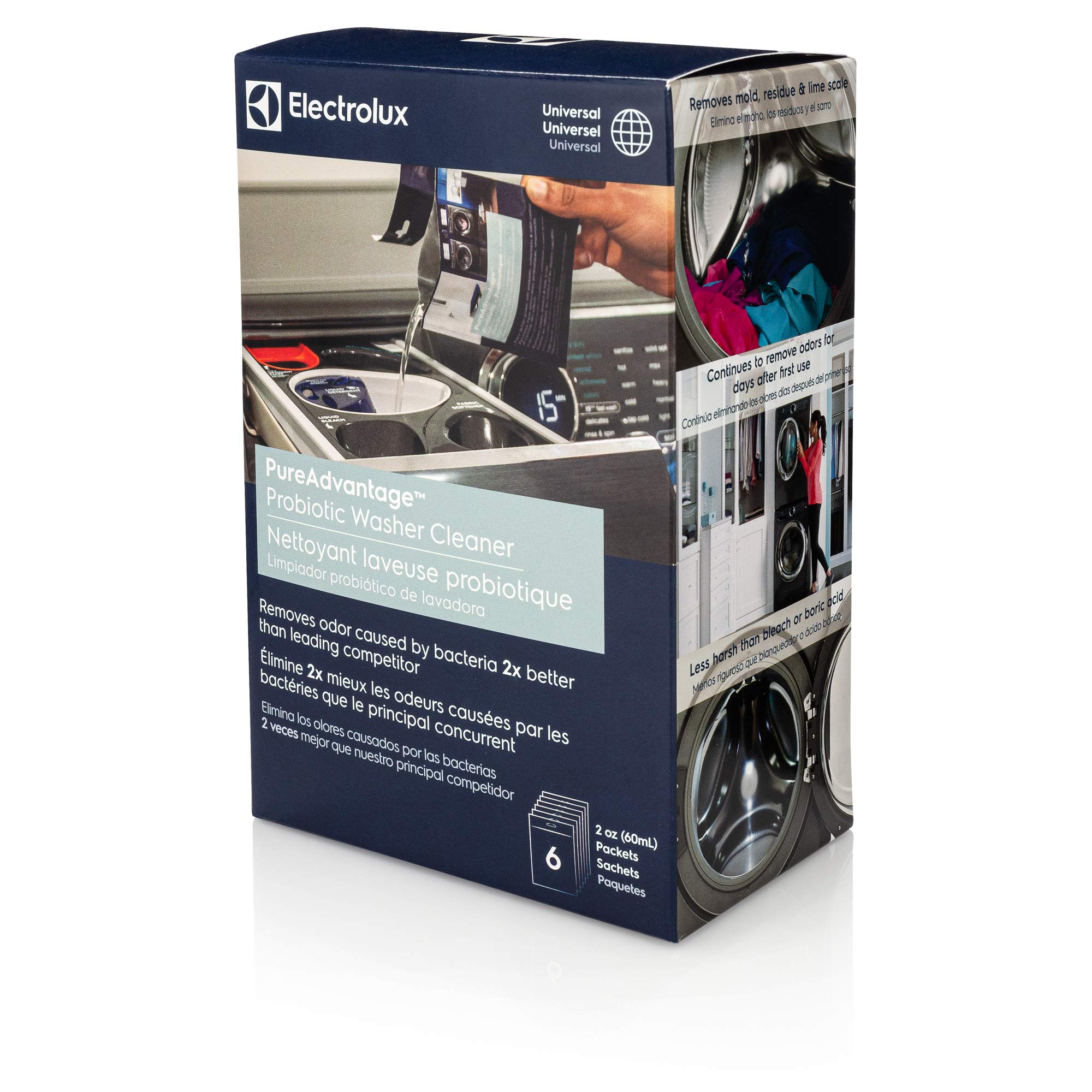 Foto 2 pulgar | Limpiador, Desodorizante Y Descalcificador Para Lavadoras Electrolux 10elprol02 - Venta Internacional.