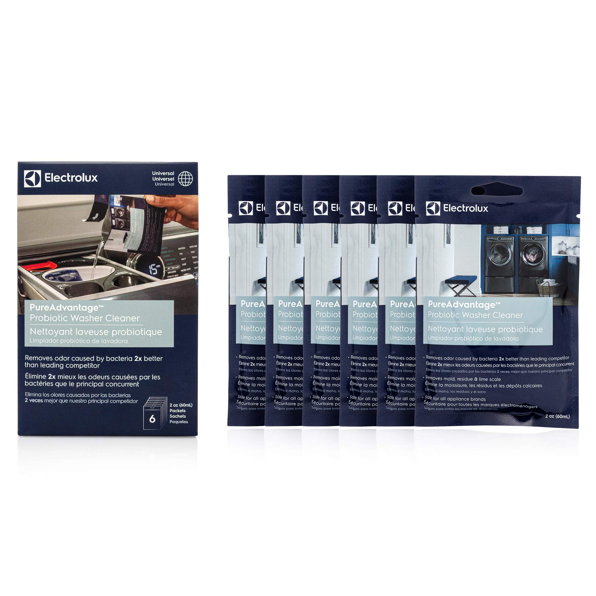 Foto 2 | Limpiador, Desodorizante Y Descalcificador Para Lavadoras Electrolux 10elprol02 - Venta Internacional.