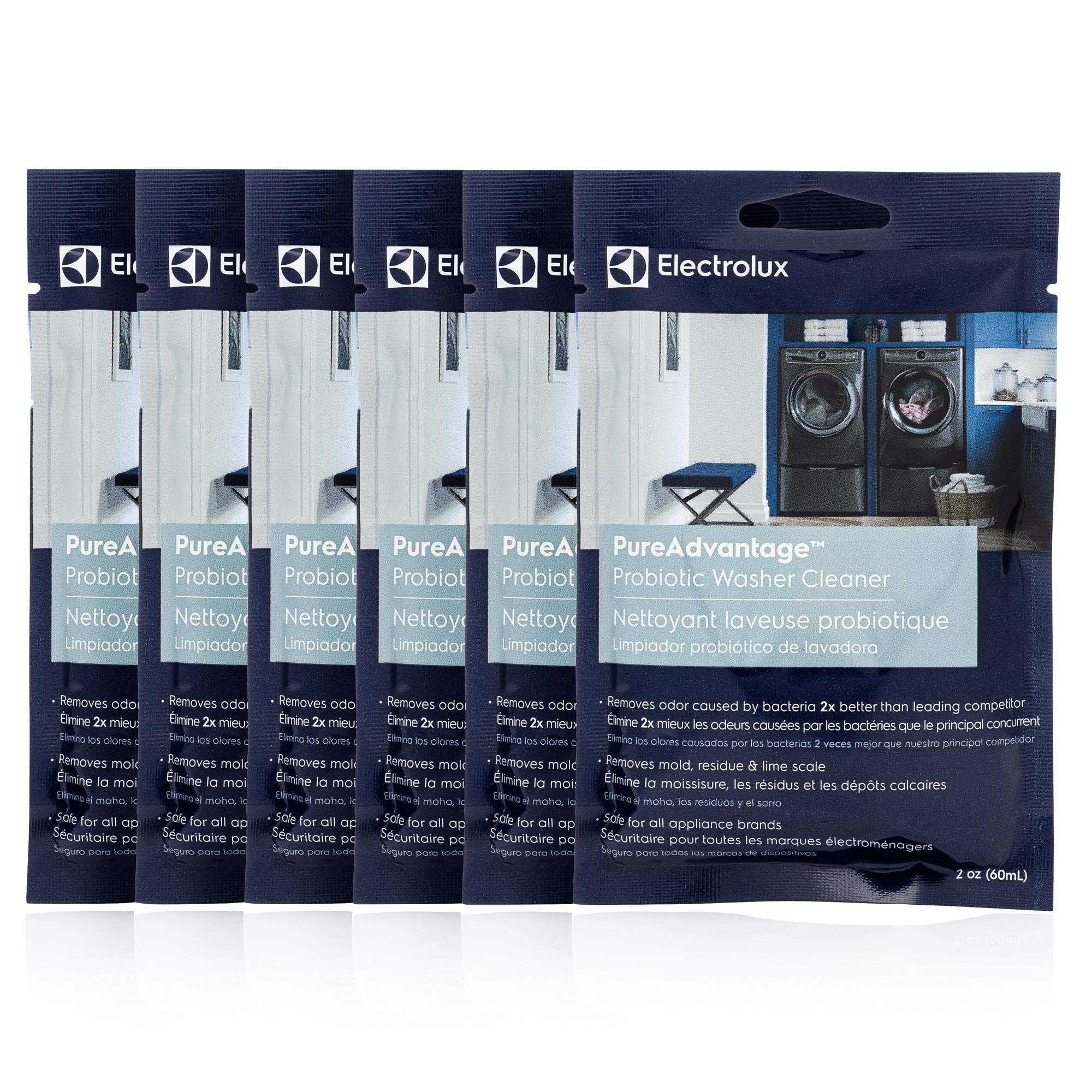 Foto 4 pulgar | Limpiador, Desodorizante Y Descalcificador Para Lavadoras Electrolux 10elprol02 - Venta Internacional.