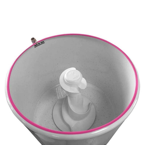 Foto 4 pulgar | Lavadora de Polea Koblenz 23 Kg Rosa LRK-2311