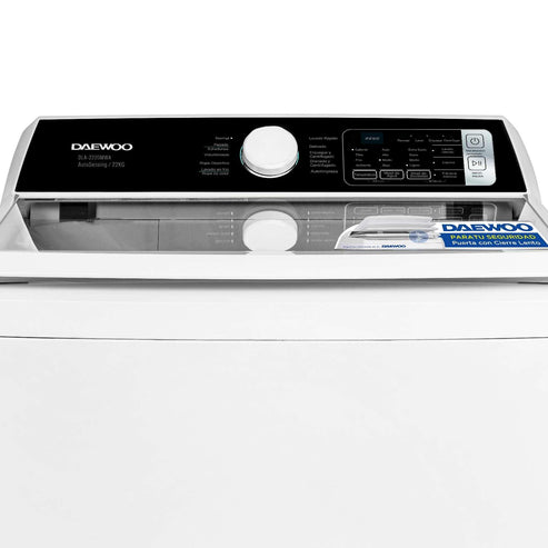 Foto 4 pulgar | Lavadora Daewoo Dla-2220mwa Blanca de 19 kg