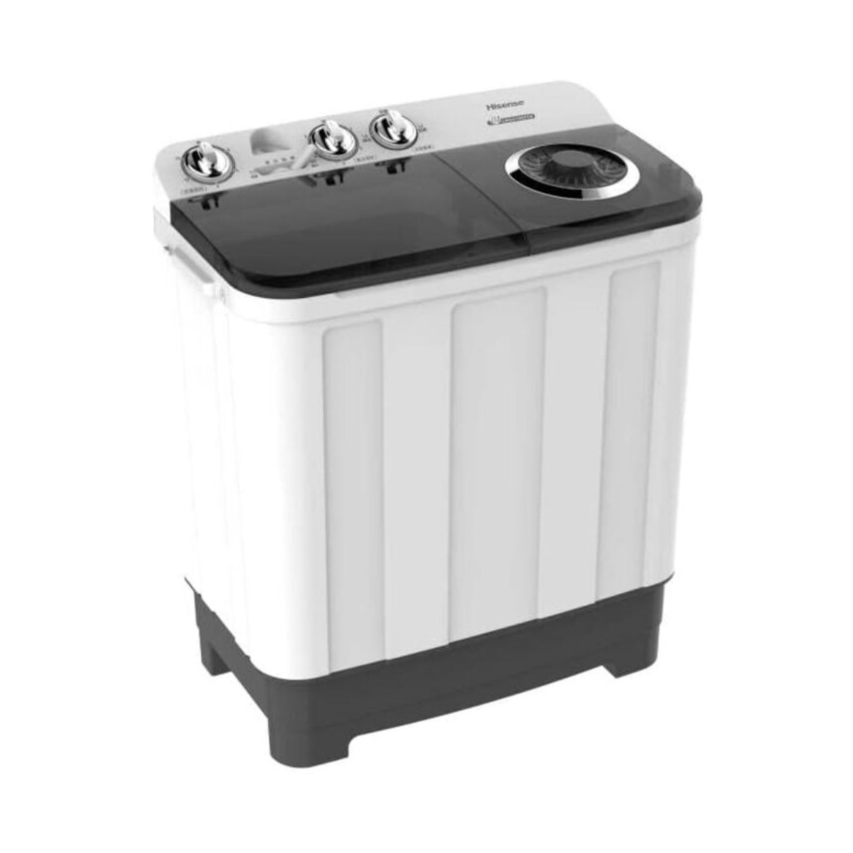 Lavadora Doble Tina Hisense Semiautomática WSA1102PCN1 11 kg Blanca