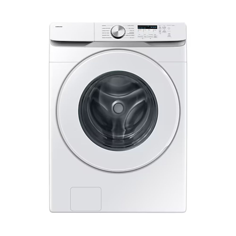 Lavadora Samsung Frontal Ai Ecobubble 26 kg  Blanca
