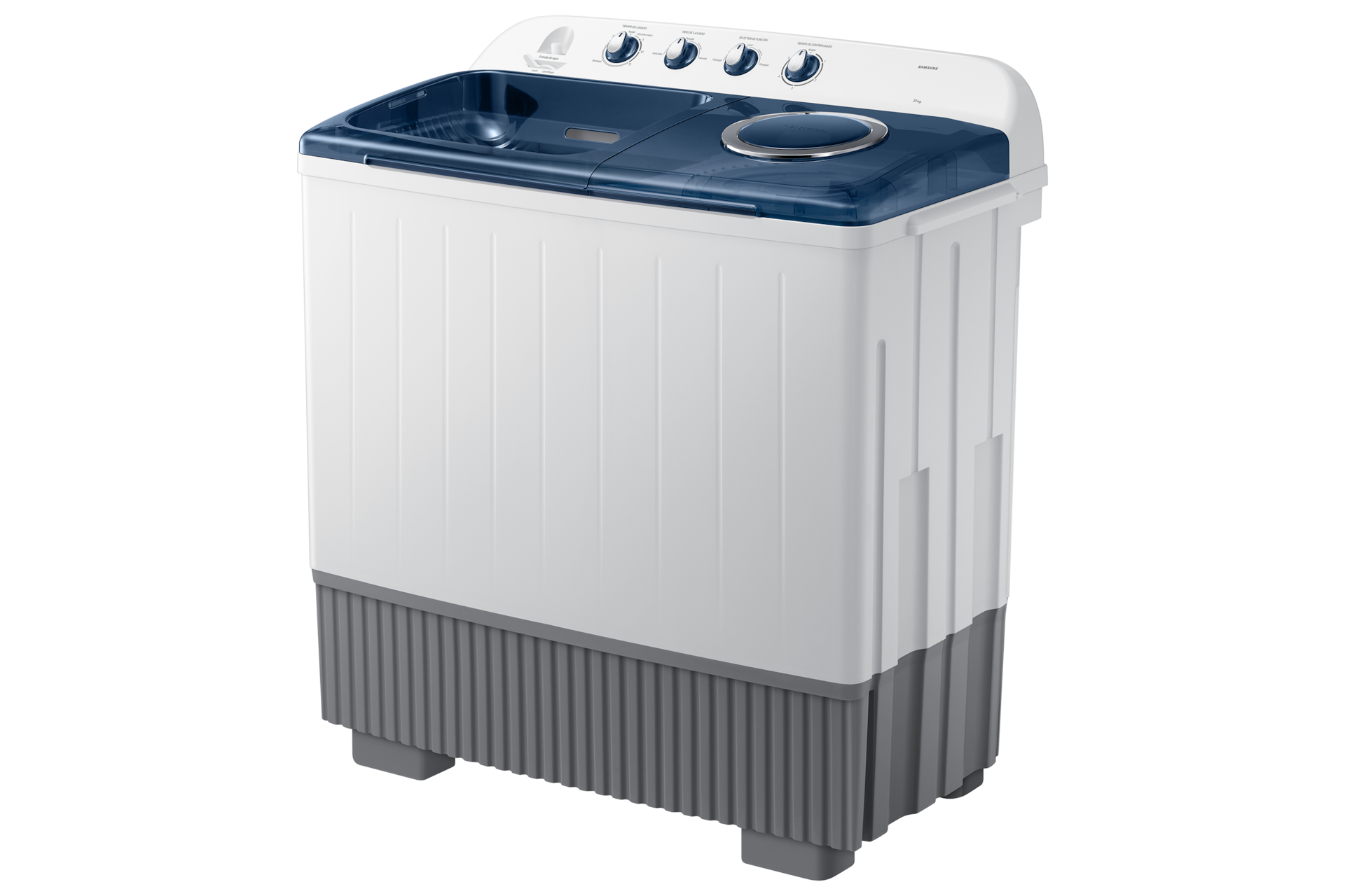 Foto 3 pulgar | Lavadora Samsung Doble Tina Magic Mixer 19 kg Blanca