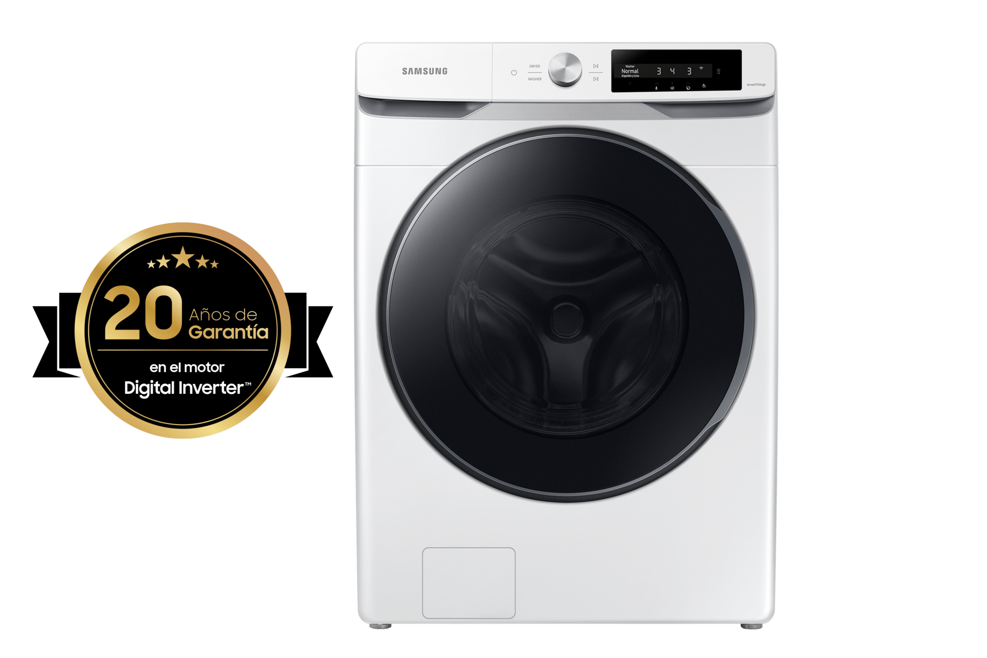 Foto 7 pulgar | Lavadora Samsung Frontal Ai Control-multicontrol 22 Kg  Blanco