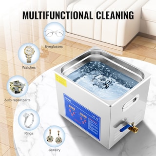 Foto 5 | Limpiador Ultrasónico Vevor 10l Con Temporizador Digital Y Calentador 110v - Venta Internacional.