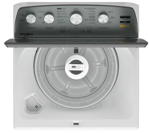 Foto 5 pulgar | Lavadora Dual Whirlpool 8MWTW2054WRM 20 kg Blanca