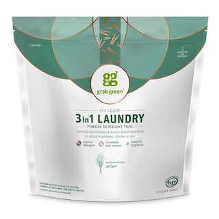 Foto 1 | Detergente Para Ropa Pods Grab Green 3 En 1 Con Aroma A Vetiver, 132 Unidades - Venta Internacional.