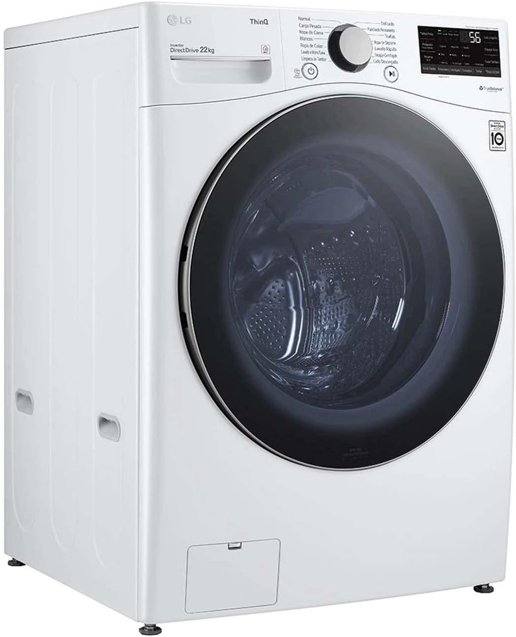 Foto 1 | Lavadora LG Carga Frontal WM22WV26SR 22 kg Blanca