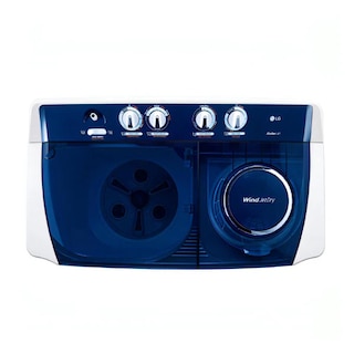 Foto 2 | Lavadora LG Semiautomática 18 kg Blanca