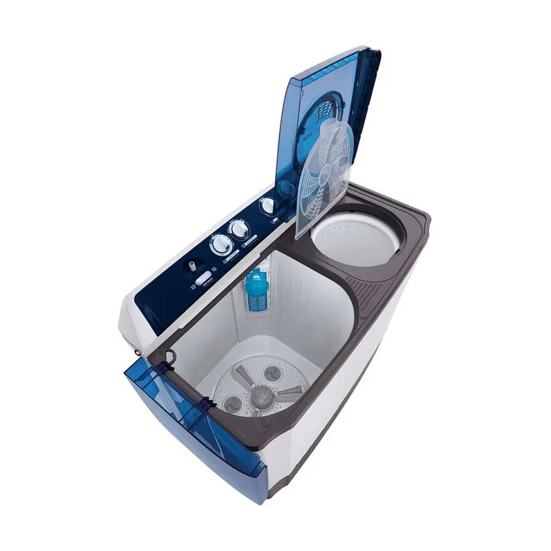 Foto 5 pulgar | Lavadora LG Semiautomática 18 kg Blanca