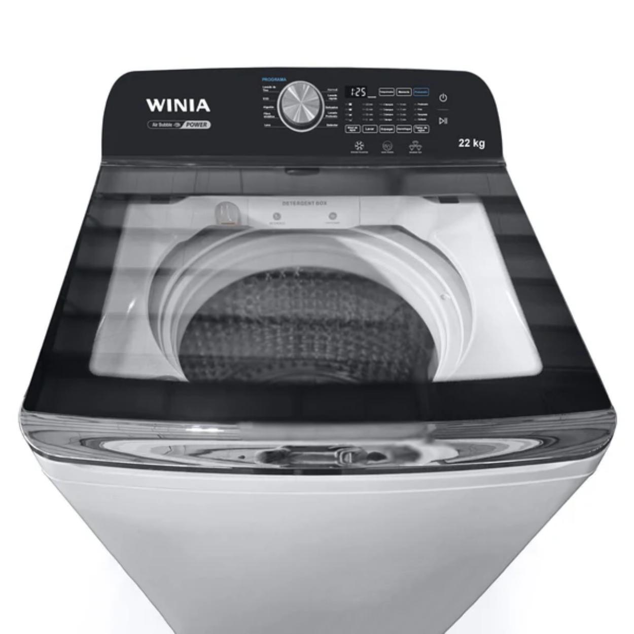 Foto 5 pulgar | Lavadora Automática Winia 22 Kilos Carga Superior Blanca Awfa22wxcxp