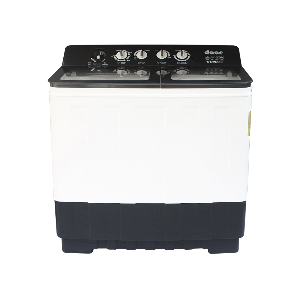 Lavadora Dace 2 Tinas 28 kg  Blanca