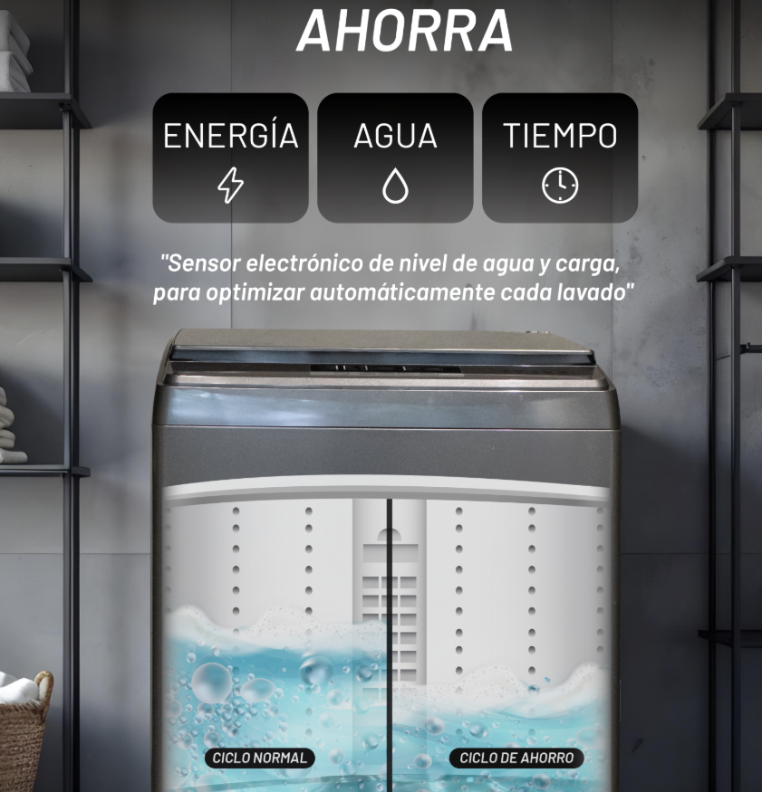 Foto 2 | Nuur Lavadora Automática De 20kg Lava20au
