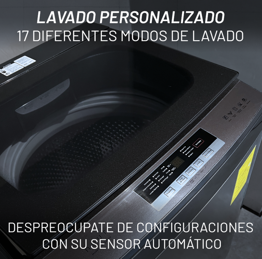 Foto 5 pulgar | Nuur Lavadora Automática De 20kg Lava20au