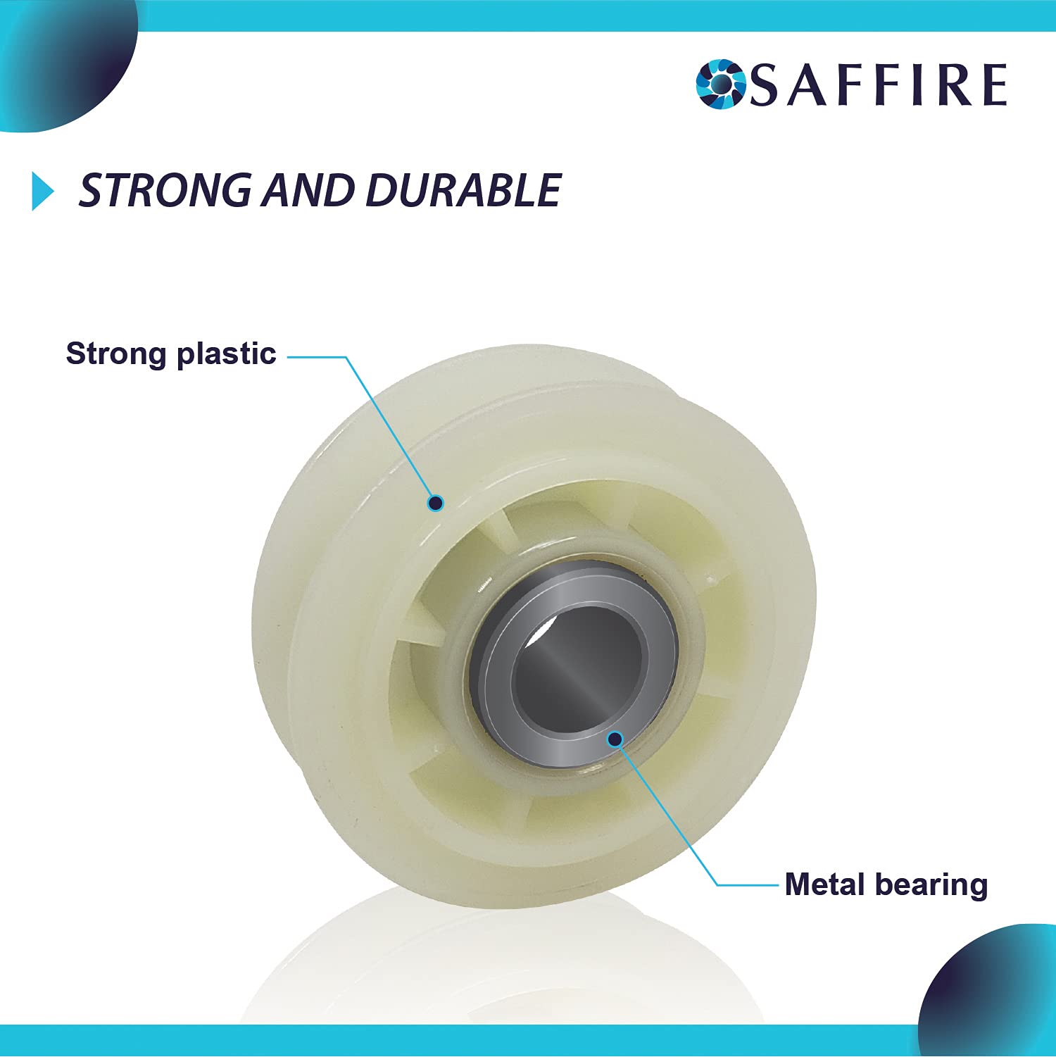 Foto 4 pulgar | Polea Idler Saffire 279640 De Repuesto Para Secadora Whirlpool & Kenmore - Venta Internacional.