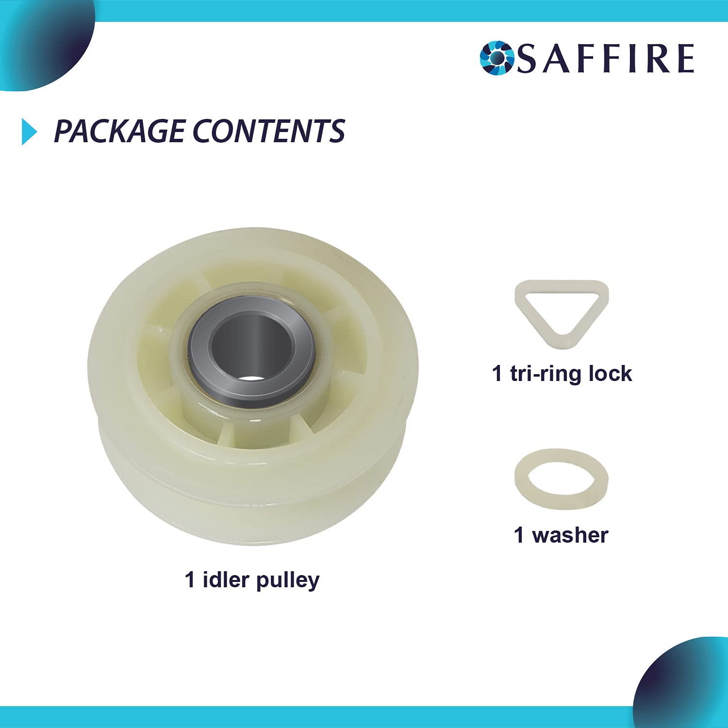 Foto 4 | Polea Idler Saffire 279640 De Repuesto Para Secadora Whirlpool & Kenmore - Venta Internacional.