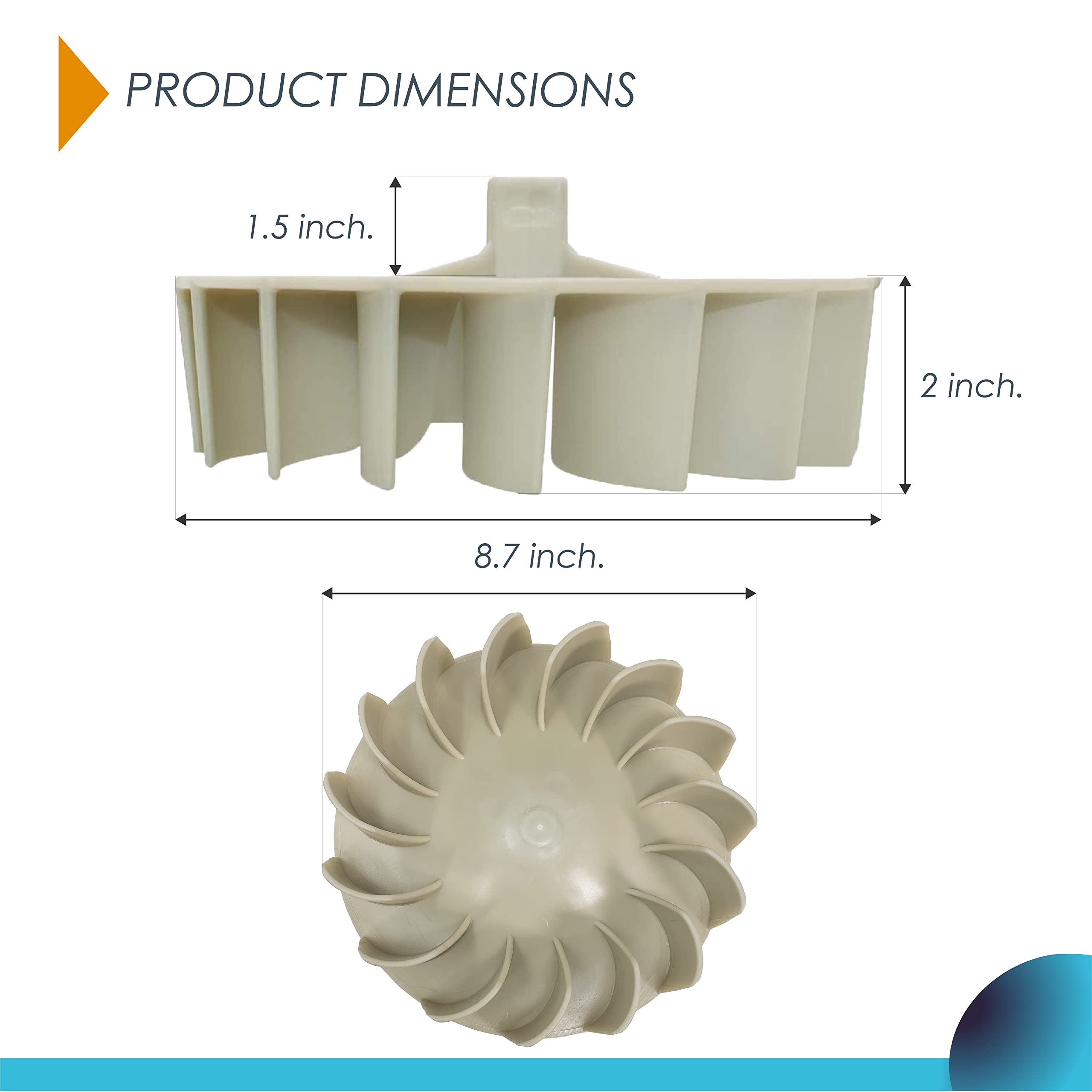 Foto 5 pulgar | Reemplazo De Rueda De Secadora Saffire Para Whirlpool Kenmore - Venta Internacional.