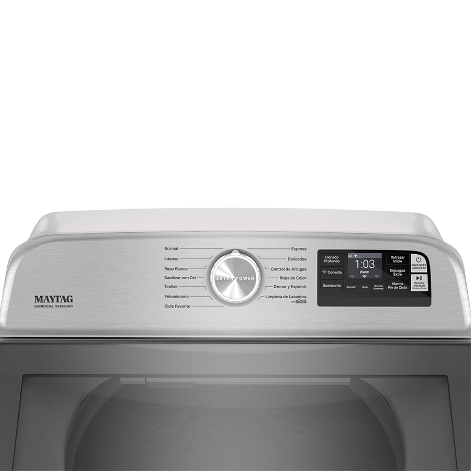 Foto 3 | Lavadora Carga Superior 28kg Extrapower Conectada Blanco 7mmvw7230lw