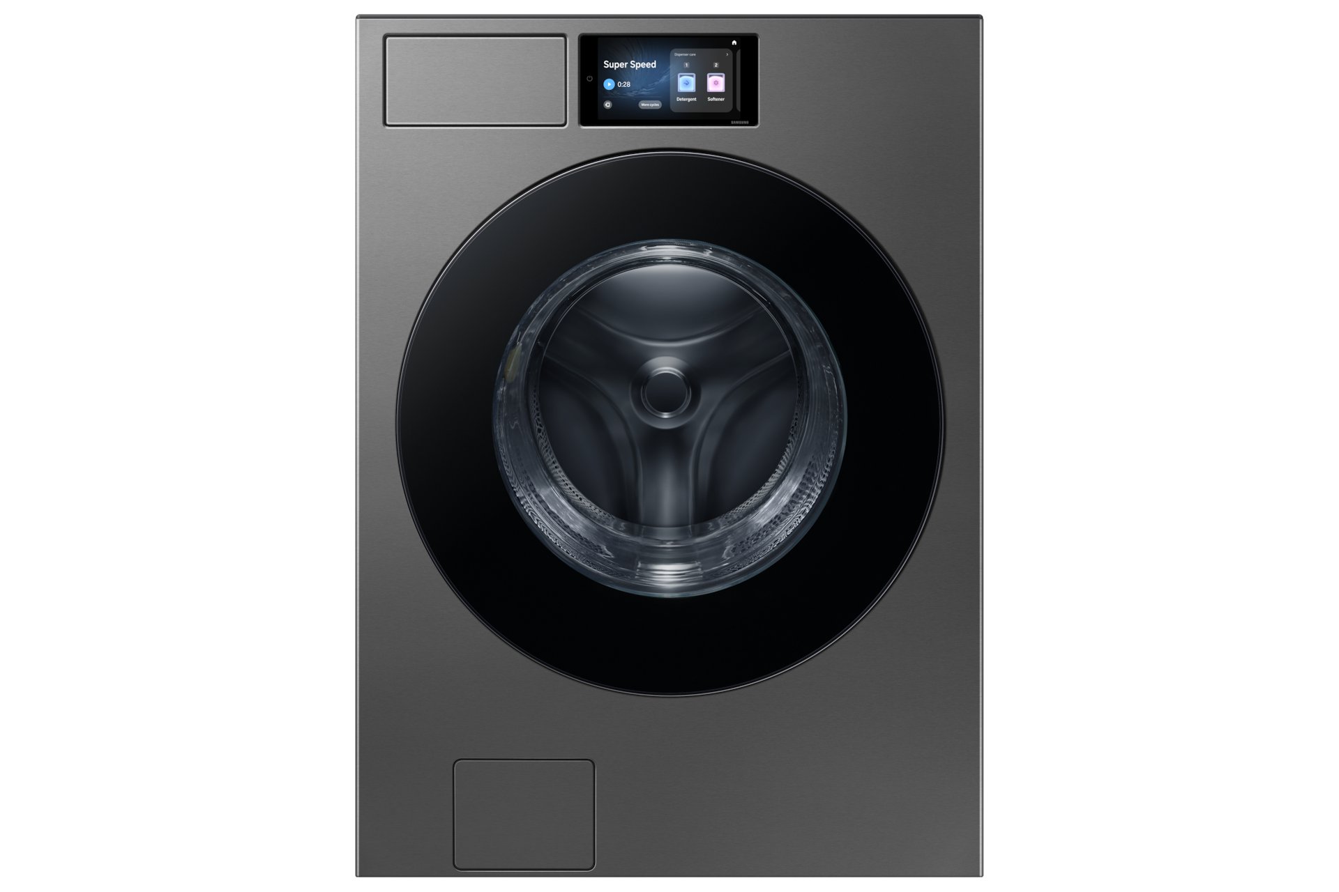 Foto 2 pulgar | Lavadora Samsung 26kg Bespoke Ai Frontal Ai Home Gris