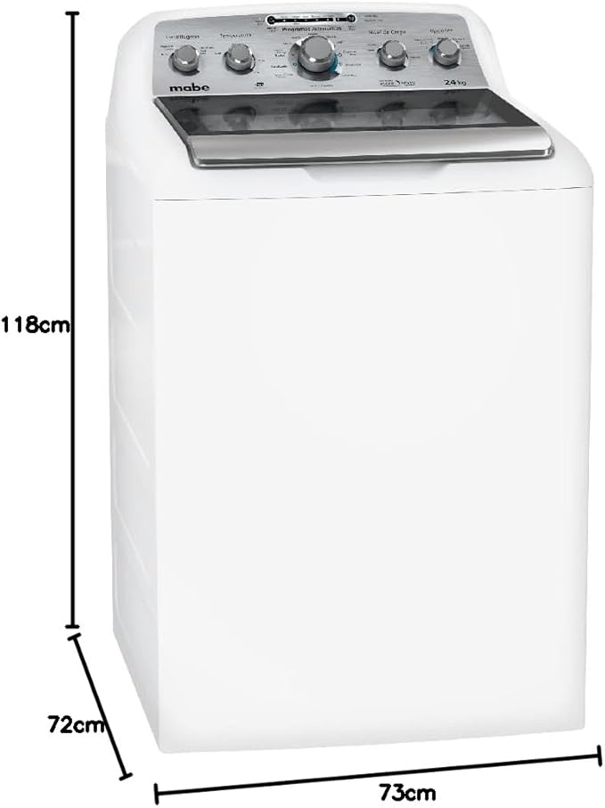 Foto 3 pulgar | Lavadora Mabe Aqua Saver Green High Efficiency 24 Kg