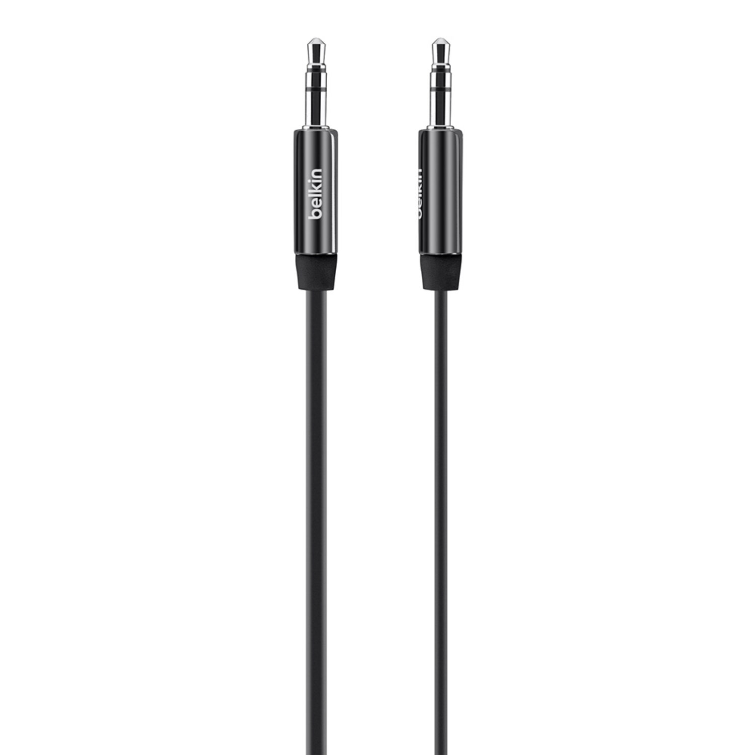 Cable Auxiliar Audio Plug 3.5 Color Negro 1.2 M Marca Belkin