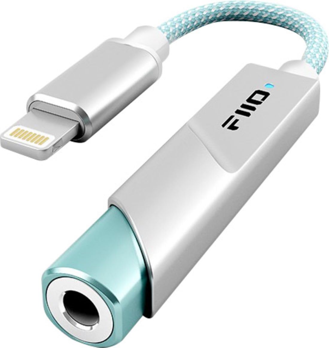 Foto 2 pulgar | Adaptador De Audio Fiio Ka11 Lightning A Usb Dac De 3 5 Mm  Plateado - Venta Internacional.