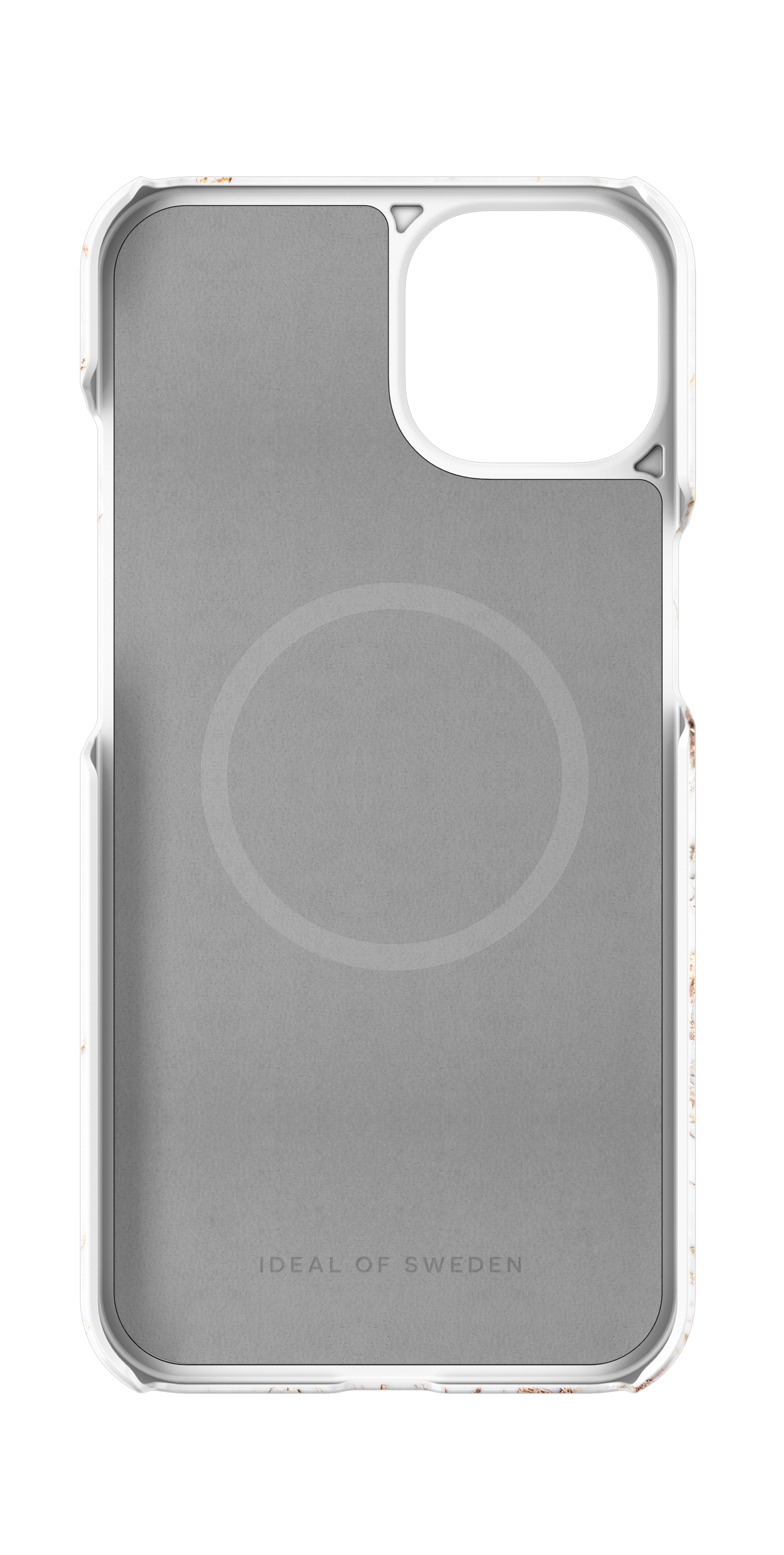Foto 4 pulgar | Fashion Case iPhone 14 -iDeal of Sweden Carrara Gold Magsafe
