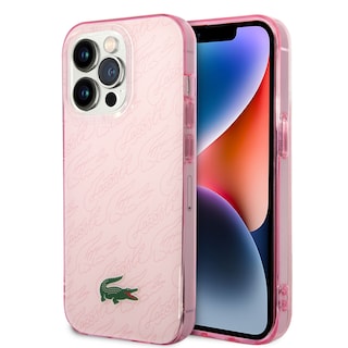 Foto 2 | Funda para iPhone 14 Pro Lacoste color Rosa