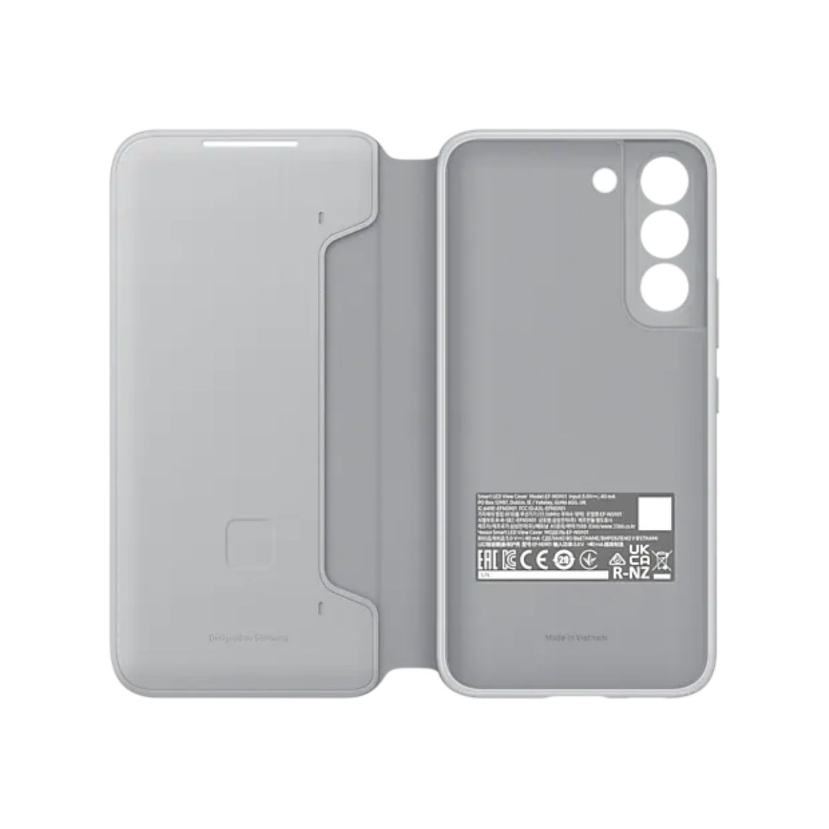 Foto 5 pulgar | Samsung Galaxy S22 Smart Led View Cover Light Gray