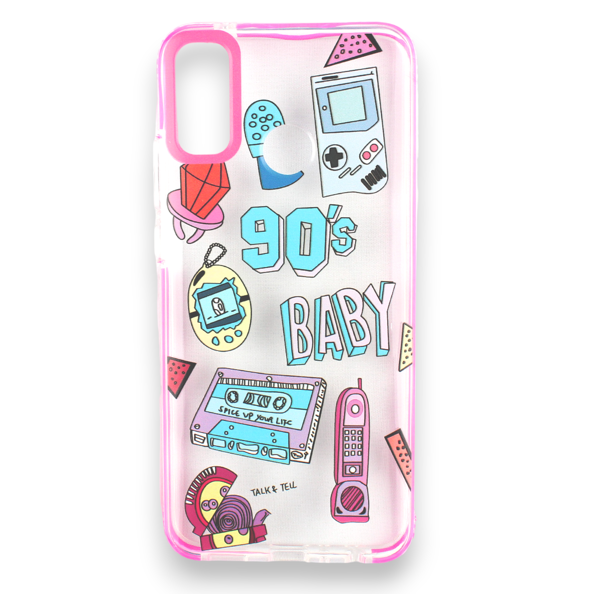 Funda Triche para Huawei Y9 2019 color Rosa Diseño 90s Baby Retro