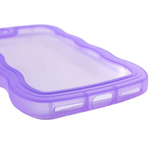 Foto 2 | Funda Triche Diseño Curly Case para iPhone 7 - 8 y SE 2020 color Púrpura