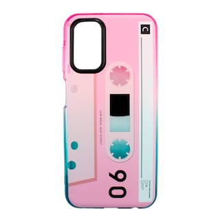 Foto 1 | Funda Triche Diseño Cassette para Galaxy A13 color Rosa