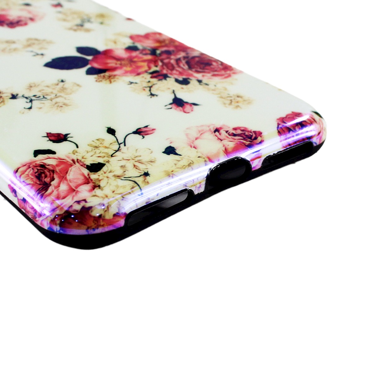 Foto 4 pulgar | Carcasa Triche Multicolor Diseño Flores para iPhone XR