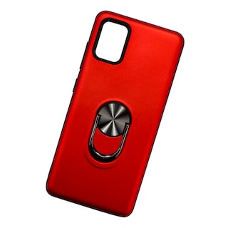 Foto 1 | Funda Triche Diseño Híbrida Anillo para Samsung Galaxy A51 color Rojo