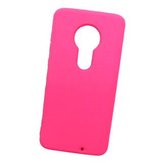 Foto 1 | Funda Triche Diseño Silicon Case para Motorola G7 / G7 Plus color Rosa Neón