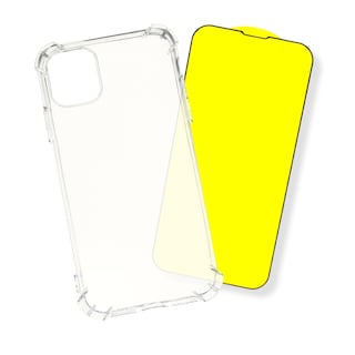 Foto 1 | Kit Triche para IPhone 14 Pro Case Antishock + Cristal 9d