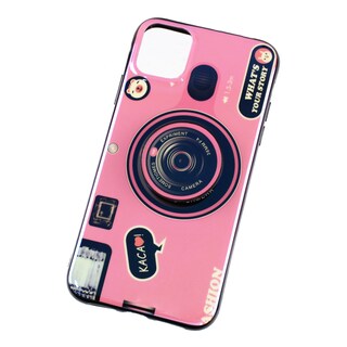 Foto 2 | Kit Triche para iPhone 11 Case Cámara Rosa + So + Cristal 9D