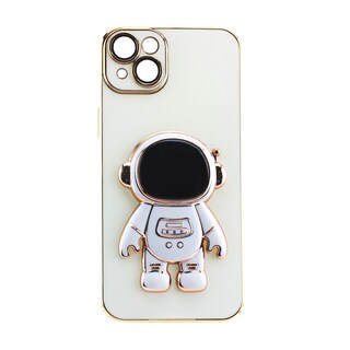 Foto 2 | Kit Triche para iPhone 14 Plus Case Astronauta 3D Blanco + Mica 9D
