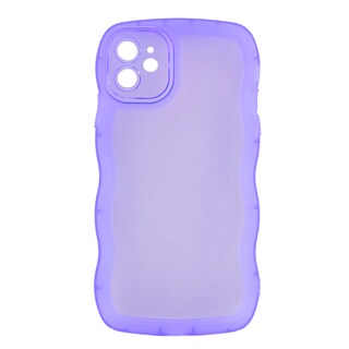 Foto 2 | Kit Triche para iPhone 11 Case Curly Lila + Cristal 9D