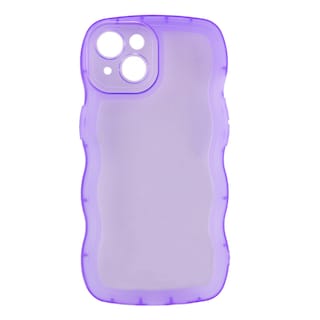 Foto 2 | Kit Triche para IPhone 14 Case Curly Lila + Cristal 9d