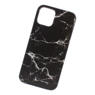 Foto 2 | Kit Triche para iPhone 12 Pro Max Case Mármol Mate Negro + Cristal 9d