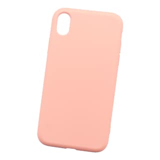 Foto 2 | Kit Triche para iPhone XR Case Silicón Rosa + Cristal 9D
