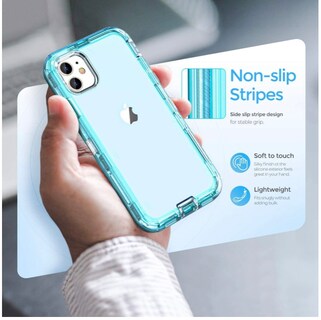 Foto 3 | Funda de Uso Rudo Funbu color Azul para IPhone 12