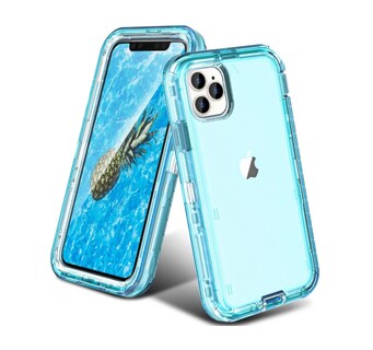 Foto 1 | Funda Case de Uso Rudo Funbu para iPhone 12/12 PRO Transparente Antigolpes