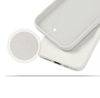 Foto 2 | Funda de Silicona Funbu Blanca para Celular Compatible con iPhone 12 Pro