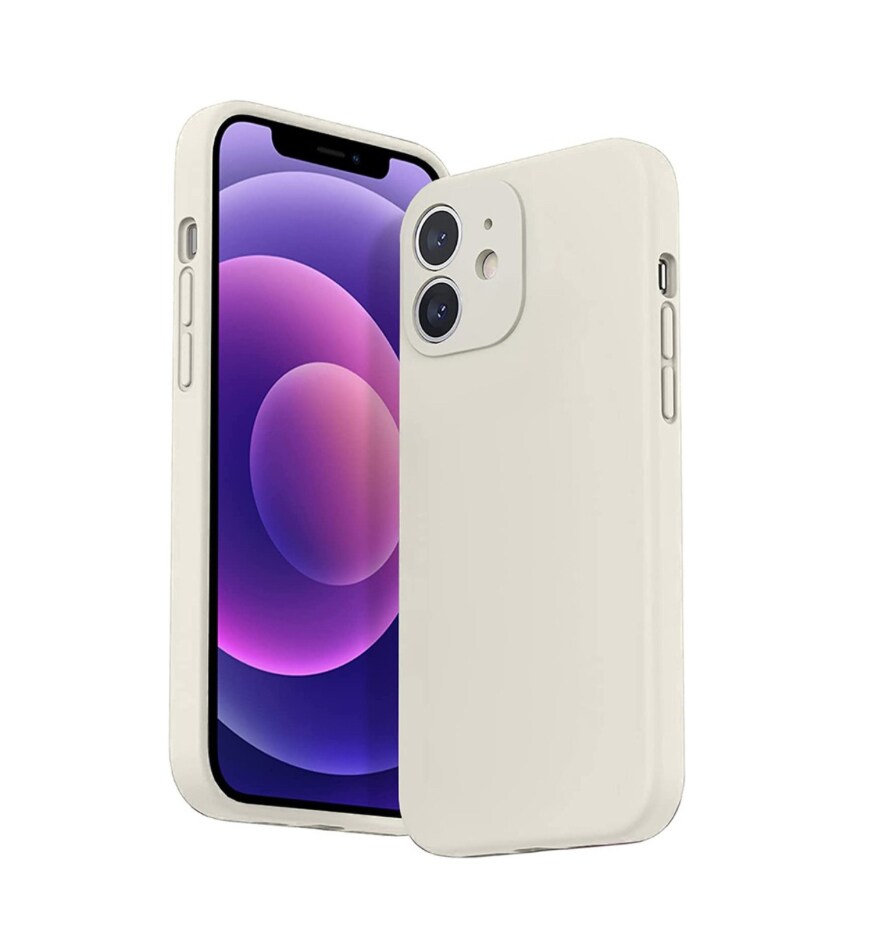 Funda de Silicona Funbu Blanco Compatible para IPhone 12 Mini $355